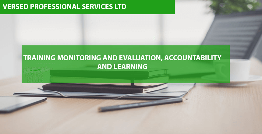 Training on Monitoring and Evaluating, Accountability and Learning